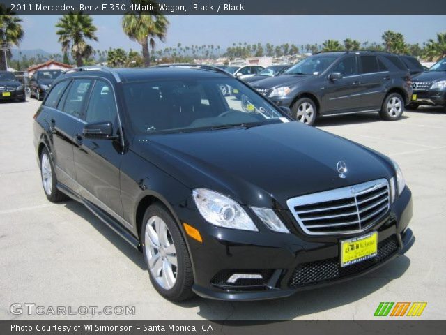 2011 Mercedes-Benz E 350 4Matic Wagon in Black