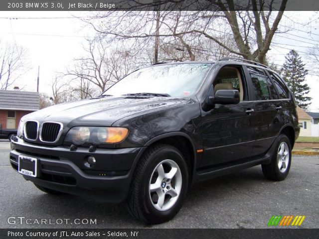 2003 BMW X5 3.0i in Jet Black