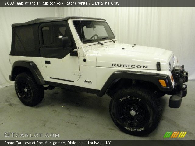 2003 Jeep Wrangler Rubicon 4x4 in Stone White