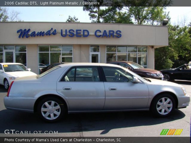 2006 Cadillac DTS  in Light Platinum Metallic