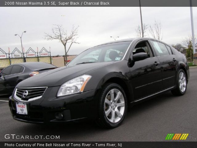 2008 Nissan Maxima 3.5 SE in Super Black