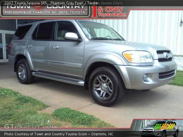 2007 Toyota Sequoia SR5 in Phantom Gray Pearl