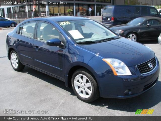 2009 Nissan Sentra 2.0 in Blue Onyx