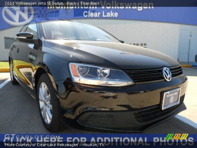 2011 Volkswagen Jetta SE Sedan in Black
