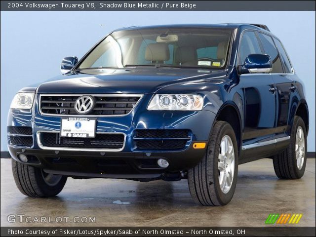 2004 Volkswagen Touareg V8 in Shadow Blue Metallic