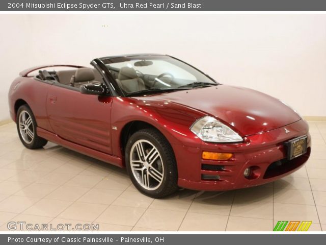 2004 Mitsubishi Eclipse Spyder GTS in Ultra Red Pearl