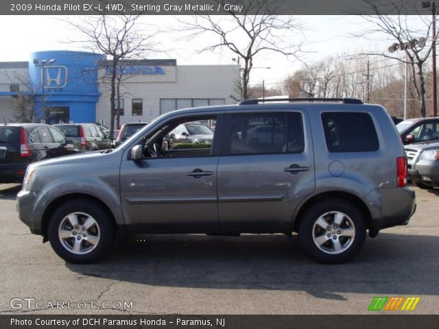 2009 Honda Pilot EX-L 4WD in Sterling Gray Metallic