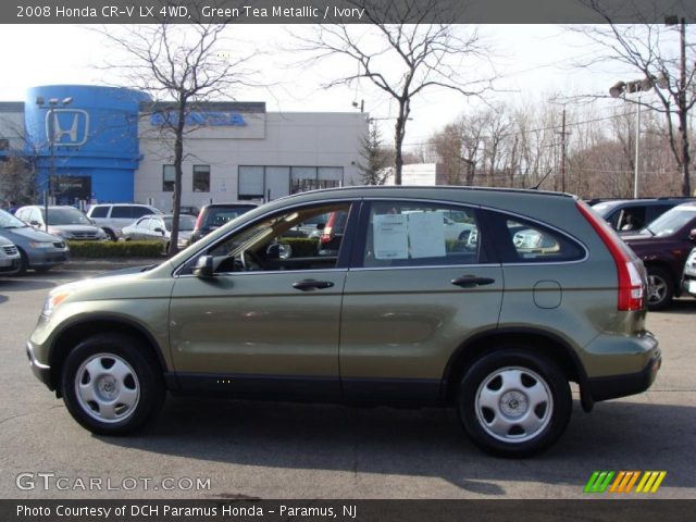 2008 Honda CR-V LX 4WD in Green Tea Metallic