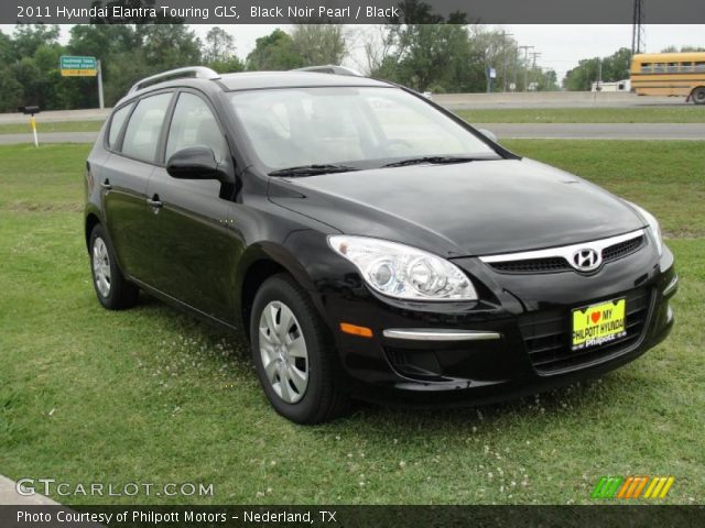2011 Hyundai Elantra Touring GLS in Black Noir Pearl