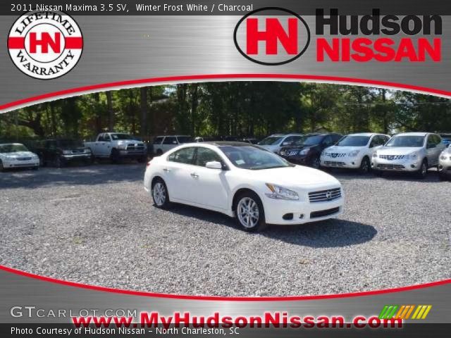 2011 Nissan Maxima 3.5 SV in Winter Frost White