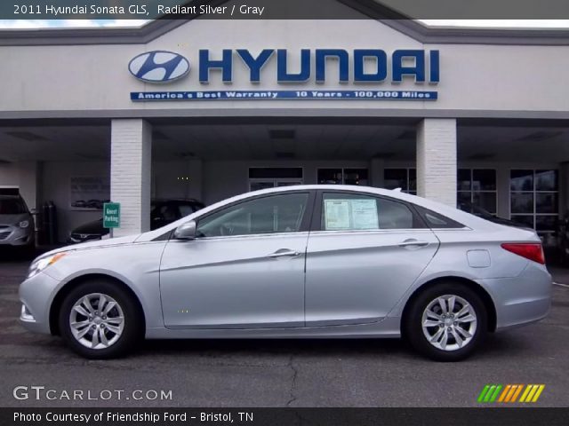 2011 Hyundai Sonata GLS in Radiant Silver