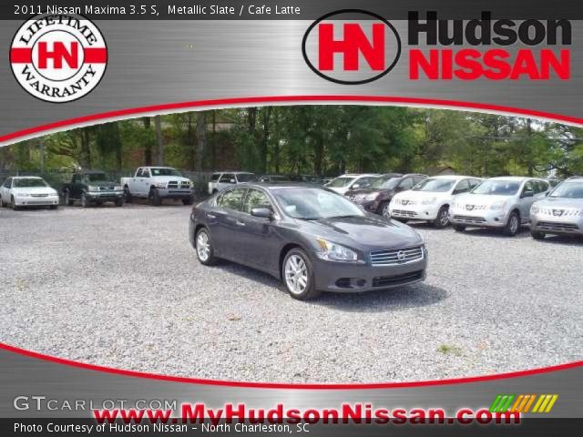 2011 Nissan Maxima 3.5 S in Metallic Slate