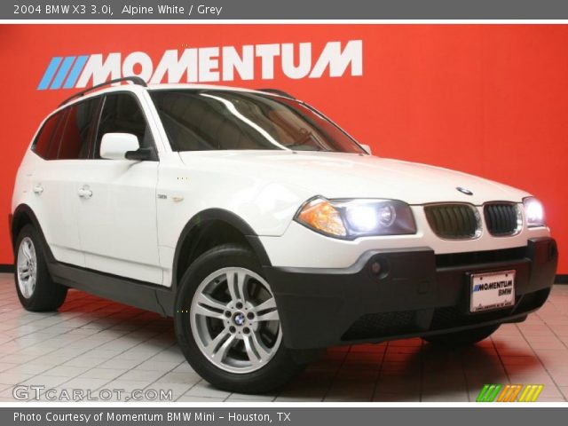 2004 BMW X3 3.0i in Alpine White