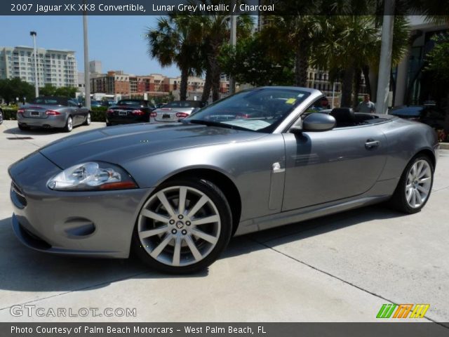 2007 Jaguar XK XK8 Convertible in Lunar Grey Metallic