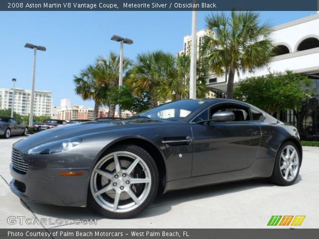 2008 Aston Martin V8 Vantage Coupe in Meteorite Silver