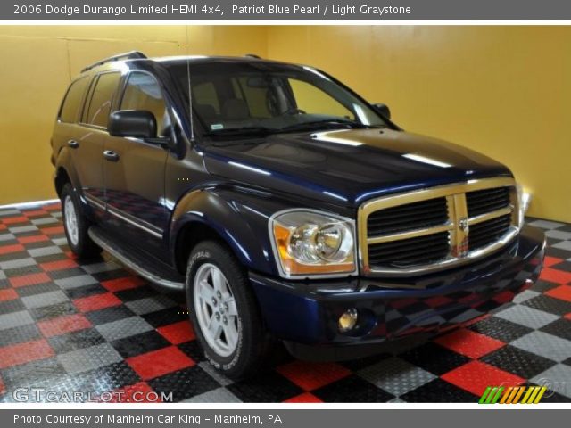 2006 Dodge Durango Limited HEMI 4x4 in Patriot Blue Pearl
