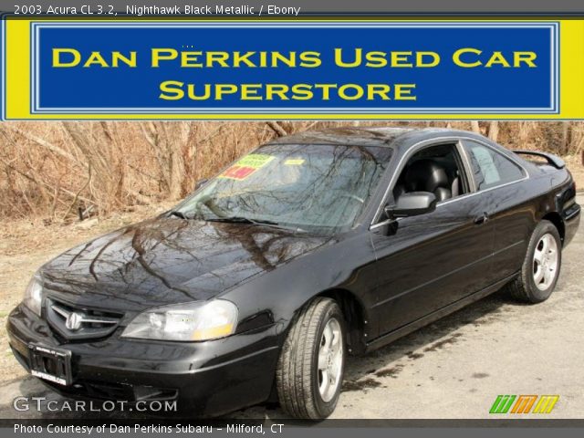 2003 Acura CL 3.2 in Nighthawk Black Metallic