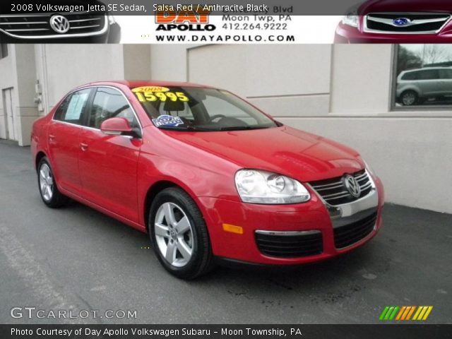 2008 Volkswagen Jetta SE Sedan in Salsa Red