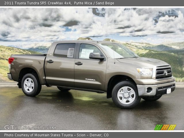 2011 Toyota Tundra SR5 CrewMax 4x4 in Pyrite Mica