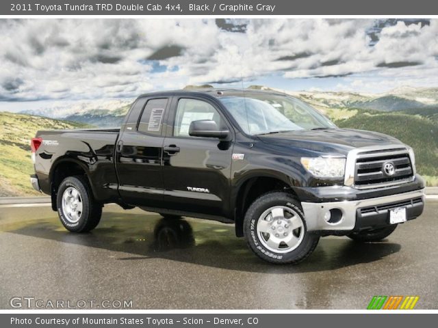2011 Toyota Tundra TRD Double Cab 4x4 in Black