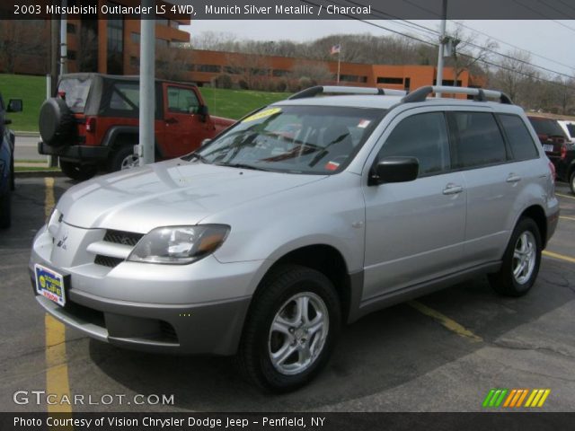 2003 Mitsubishi Outlander LS 4WD in Munich Silver Metallic
