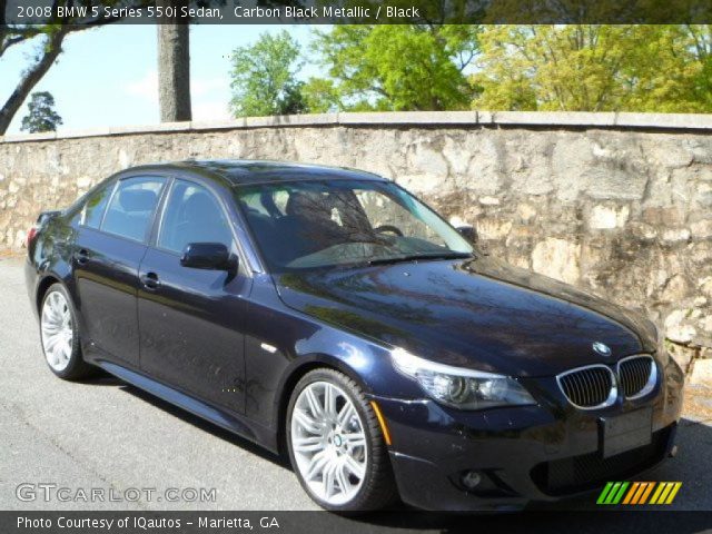 2008 Bmw 550i carbon black #4