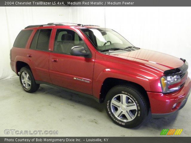 2004 Chevrolet TrailBlazer LS 4x4 in Medium Red Metallic