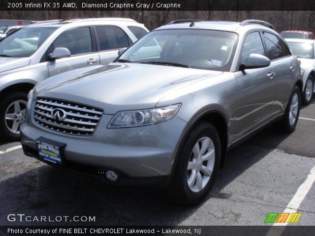 2005 Infiniti FX 35 AWD in Diamond Graphite Gray