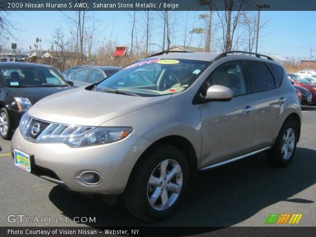 2009 Nissan Murano S AWD in Saharan Stone Metallic
