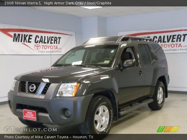 2008 Nissan Xterra S in Night Armor Dark Gray