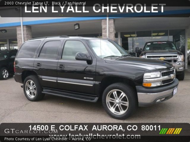 2003 Chevrolet Tahoe LT in Black