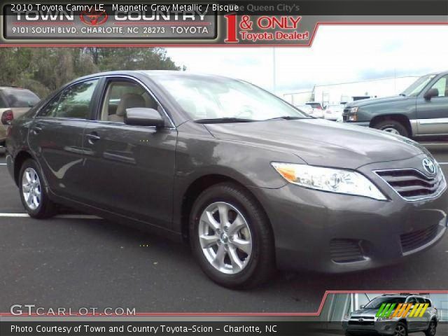 2010 Toyota Camry LE in Magnetic Gray Metallic