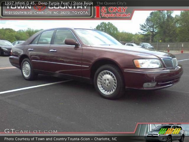 1997 Infiniti Q 45 in Deep Purple Pearl