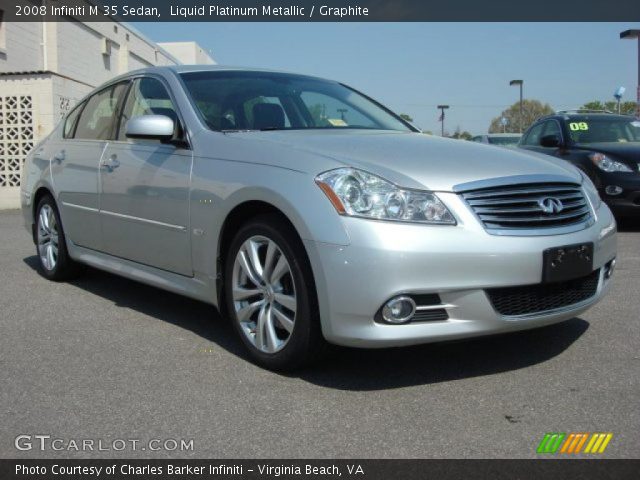 2008 Infiniti M 35 Sedan in Liquid Platinum Metallic