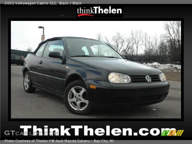 2001 Volkswagen Cabrio GLS in Black