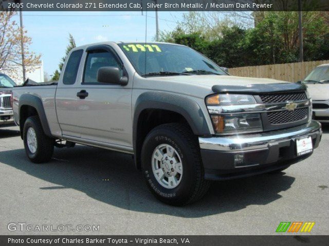2005 Chevrolet Colorado Z71 Extended Cab in Silver Birch Metallic