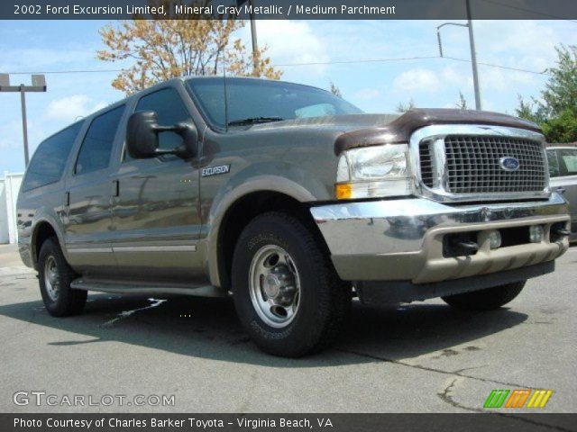 2002 Ford Excursion Limited in Mineral Gray Metallic