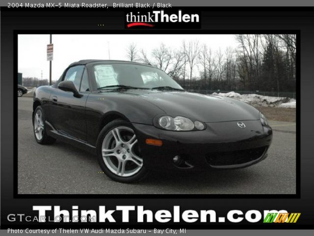 2004 Mazda MX-5 Miata Roadster in Brilliant Black