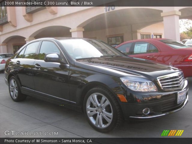2008 Mercedes-Benz C 300 Luxury in Black