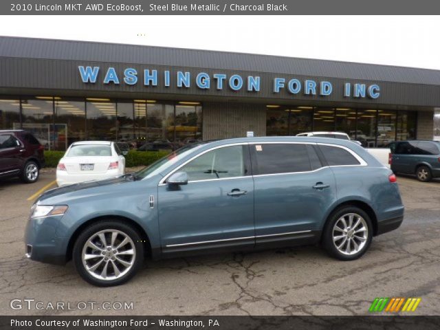 2010 Lincoln MKT AWD EcoBoost in Steel Blue Metallic