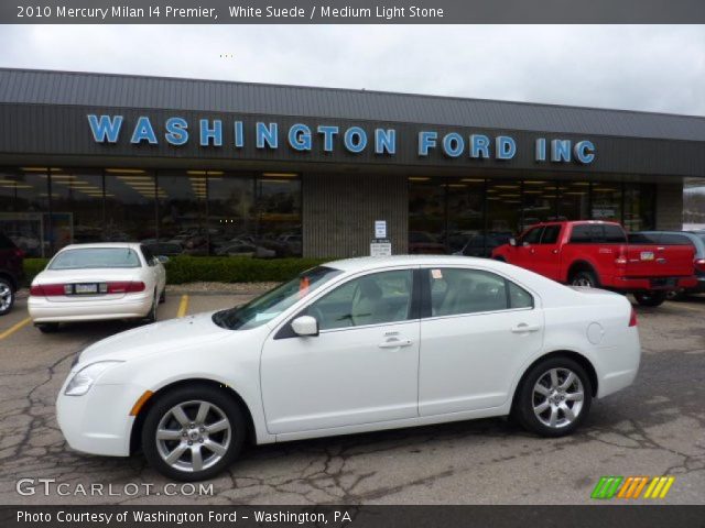 2010 Mercury Milan I4 Premier in White Suede