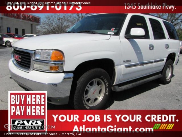 2002 GMC Yukon SLT in Summit White