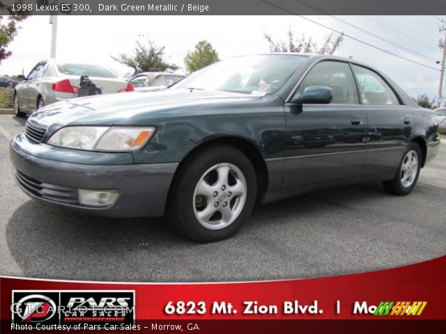 1998 Lexus ES 300 in Dark Green Metallic