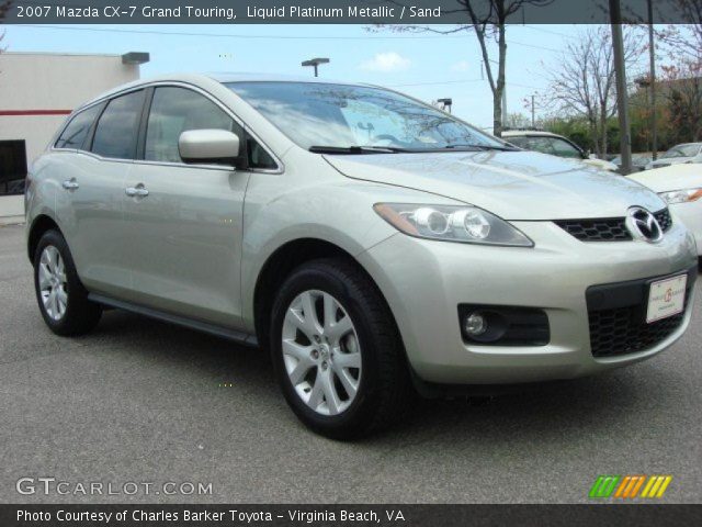 2007 Mazda CX-7 Grand Touring in Liquid Platinum Metallic