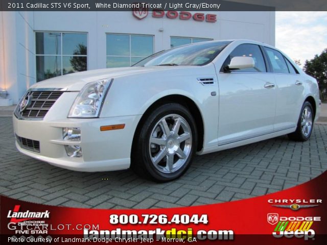 2011 Cadillac STS V6 Sport in White Diamond Tricoat