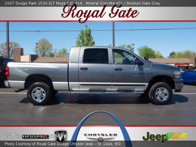 2007 Dodge Ram 1500 SLT Mega Cab 4x4 in Mineral Gray Metallic