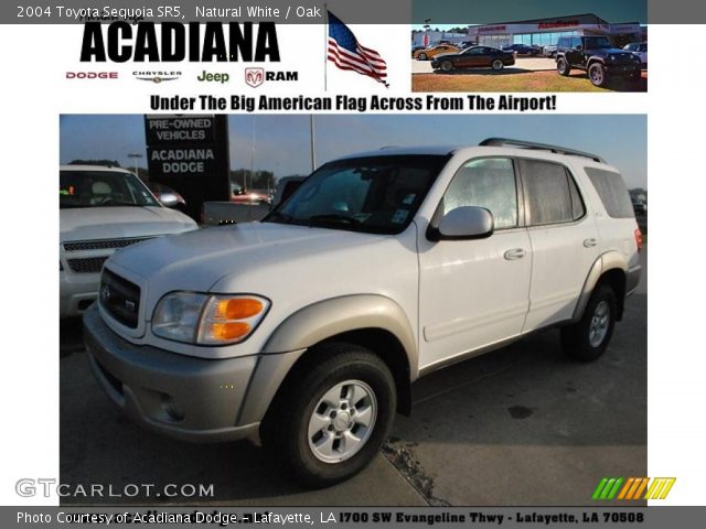 2004 Toyota Sequoia SR5 in Natural White