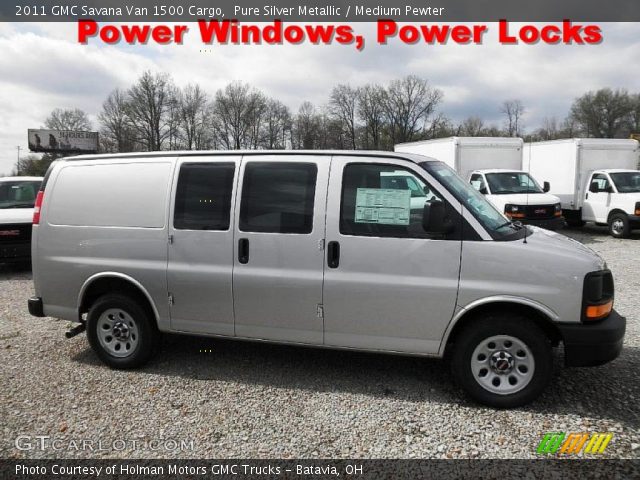 2011 GMC Savana Van 1500 Cargo in Pure Silver Metallic