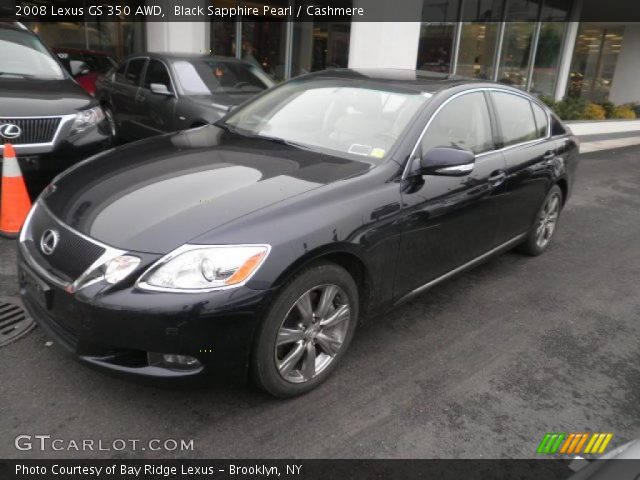 2008 Lexus GS 350 AWD in Black Sapphire Pearl