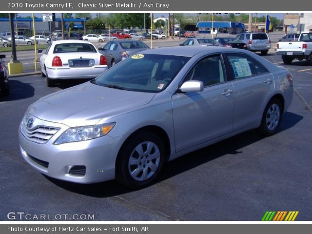 2010 Toyota Camry LE in Classic Silver Metallic